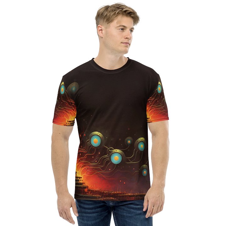 Orbital Nexus – Men’s All-Over Print Tee product image (1)