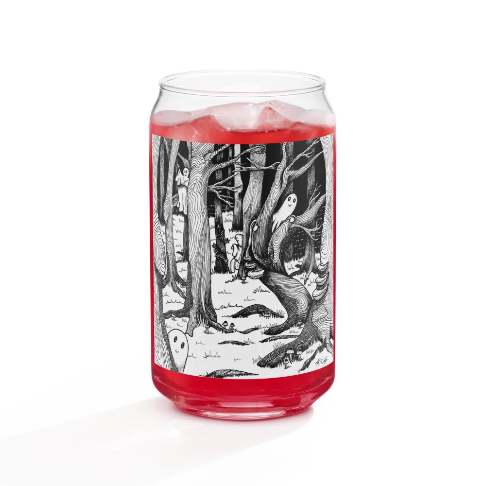 Spooky Hollow can-shaped glass product image (9)