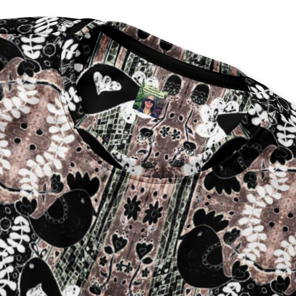 Abstract Floral Birds Unisex Sweatshirt product image (7)