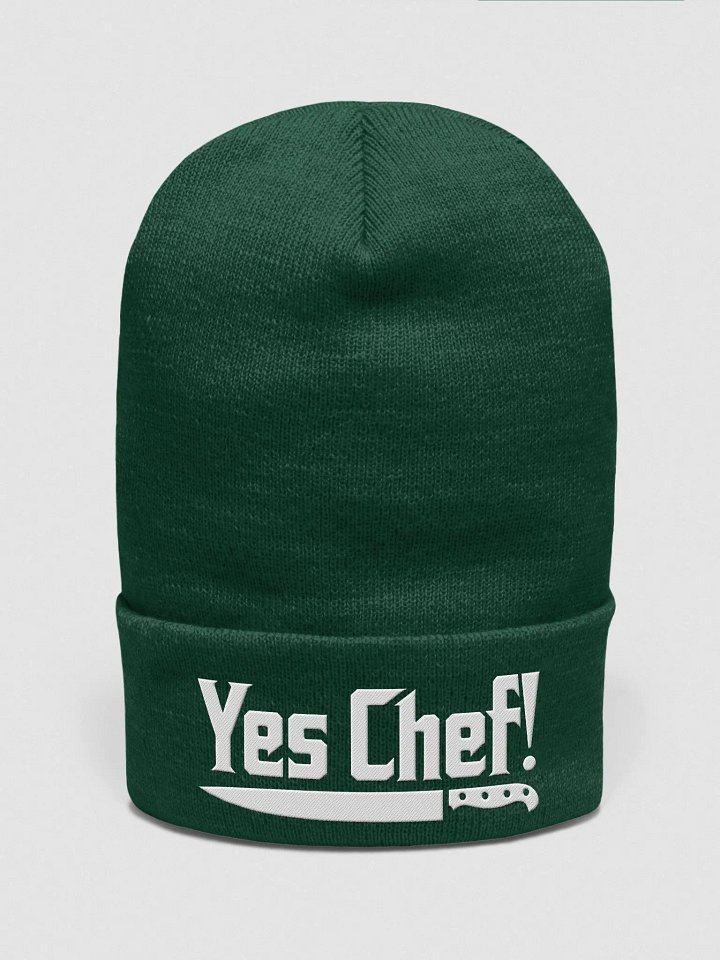 Yes Chef Cuffed Beanie product image (1)