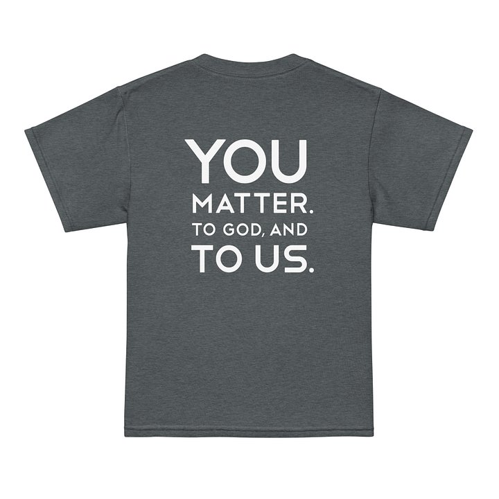 AUMC Logo and Mission Tag Youth Tee product image (2)
