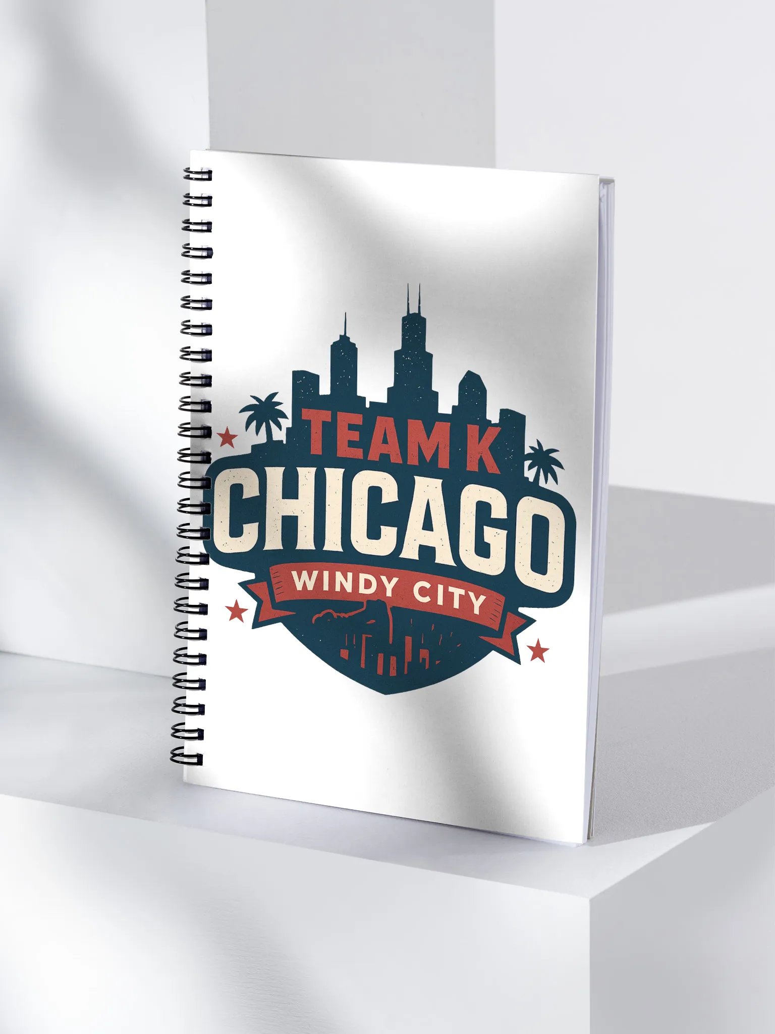 Team K Chicago Spiral Notebook product image (4)