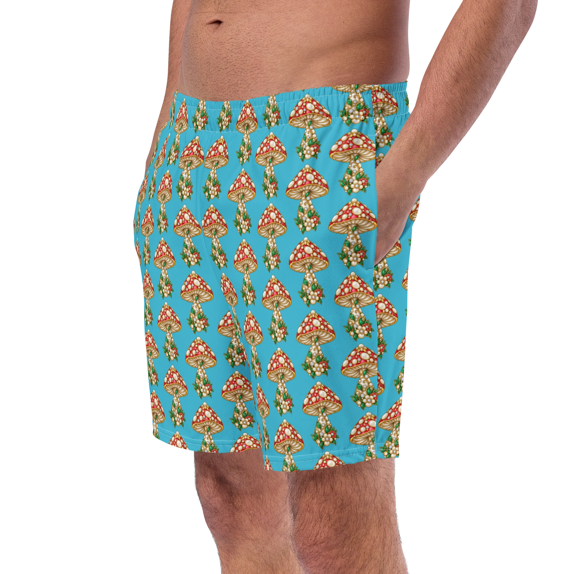 Mushroom Meadow Swim Trunks product image (2)