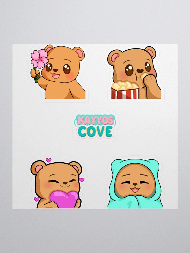 Bear Cub Sticker Sheet 🐻 product image (1)