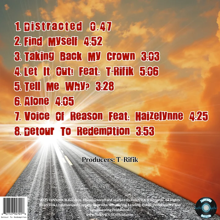 Detour To REDEMPTION Album (Physical Copy) product image (2)