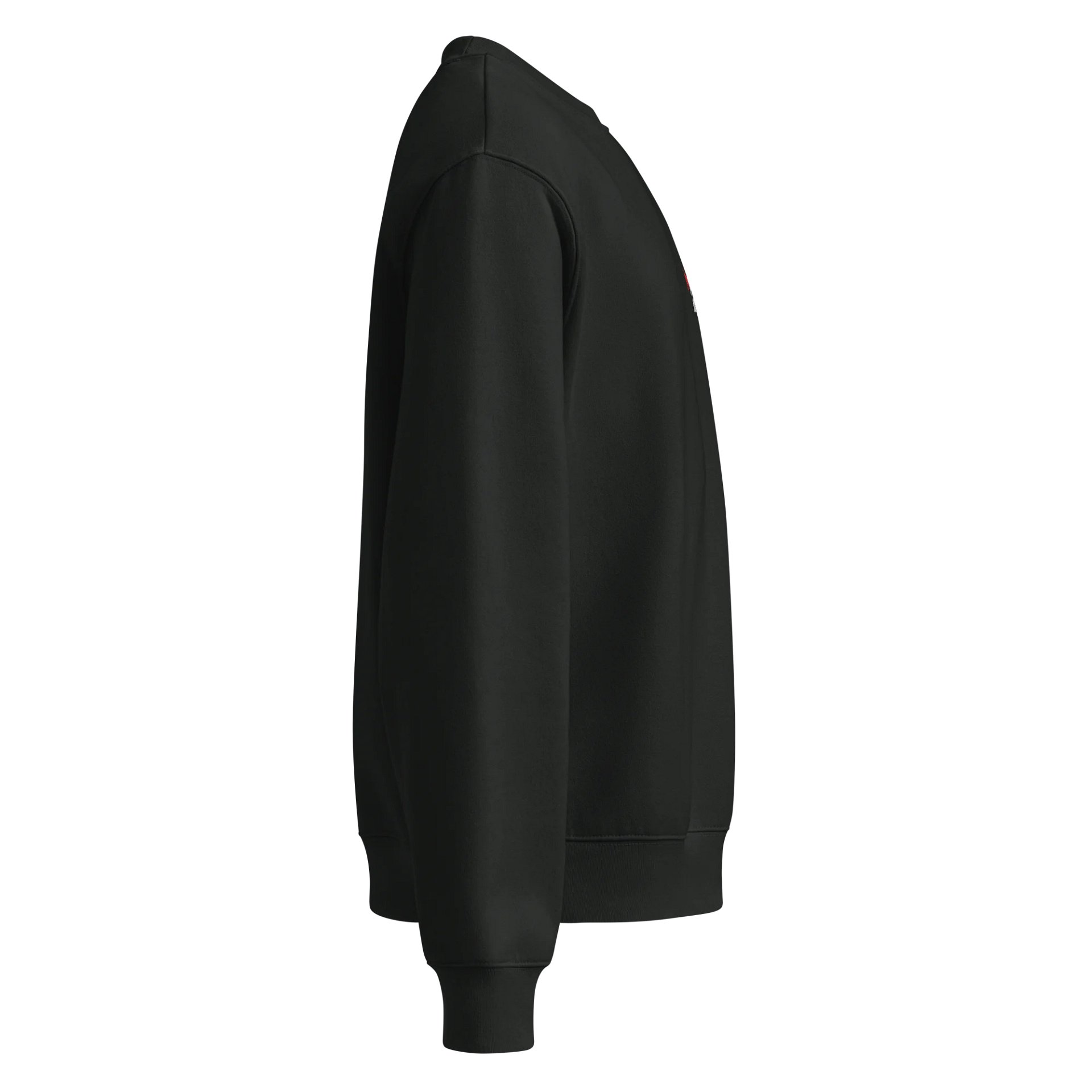 IMproving Myself Embroidered Sweatshirt (Black) product image (4)