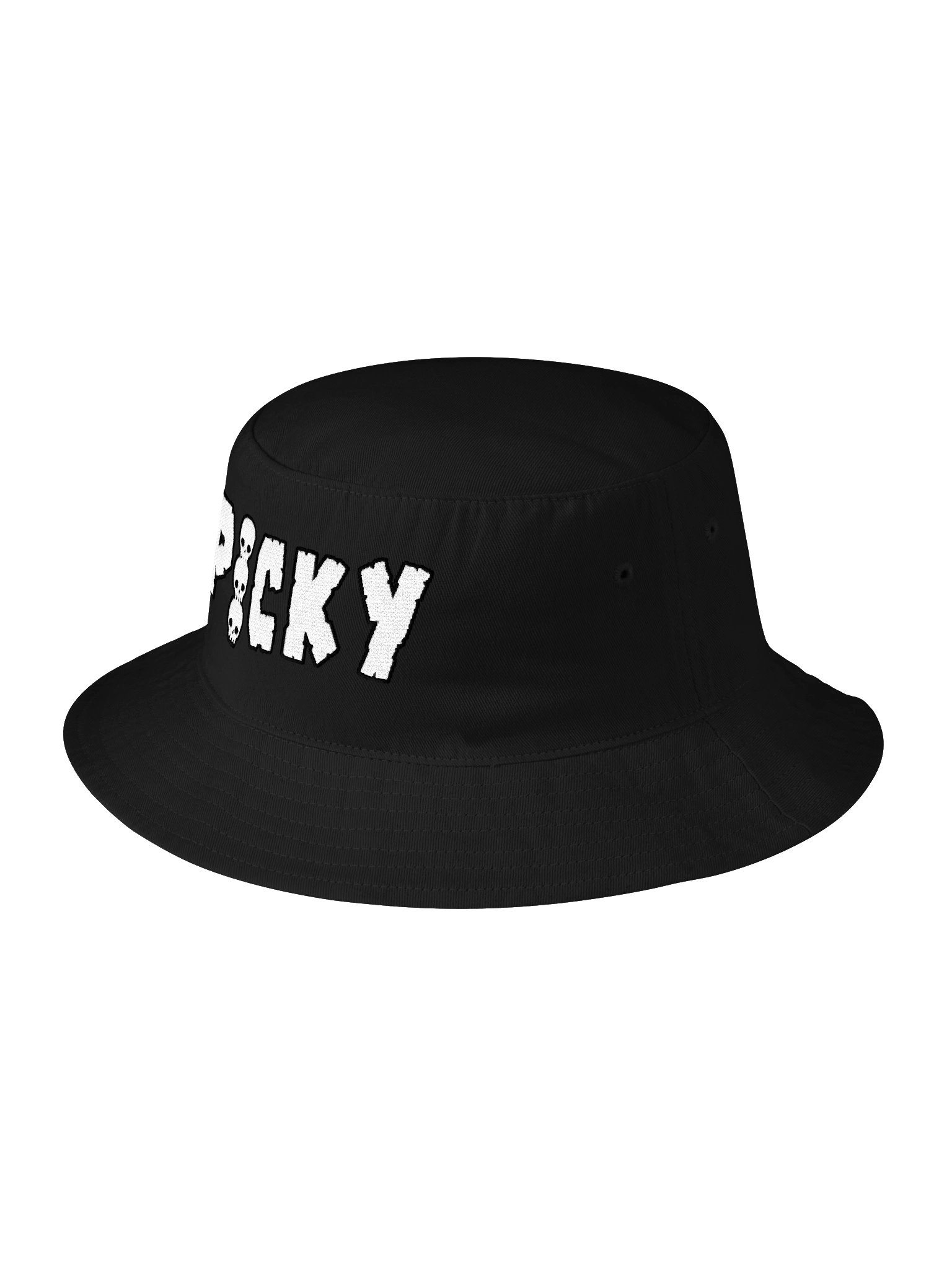 Picky Skulls Embroidered Bucket Hat product image (3)