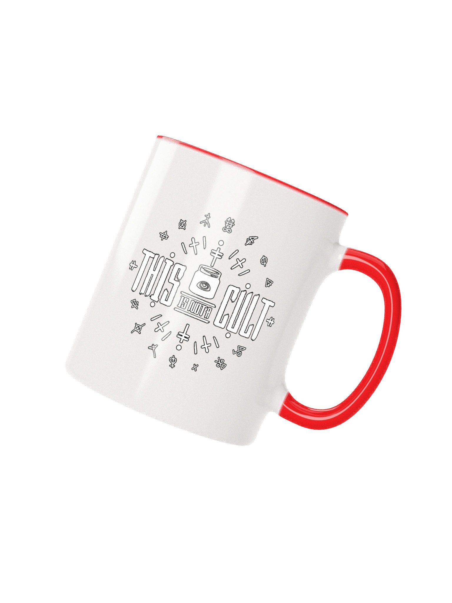 This Is Not a Cult - Ceramic Mug with Color Inside product image (27)