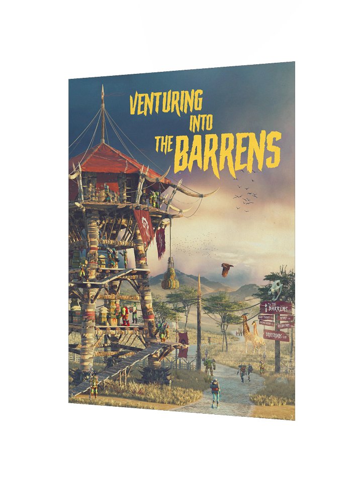 Venturing Into The Barrens (Novel) product image (2)