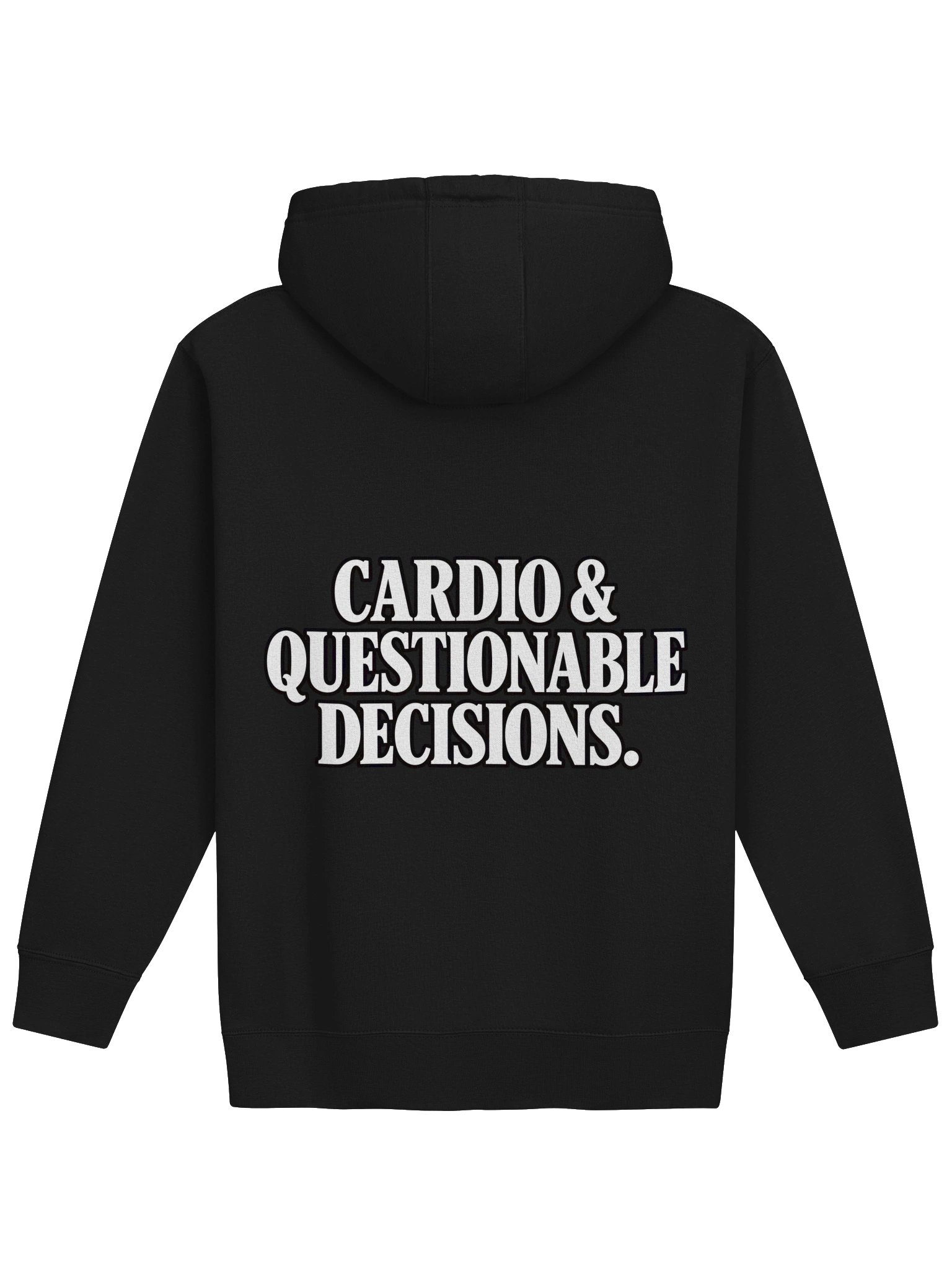 Cardio & Questionable Decisions Hoodie. product image (2)