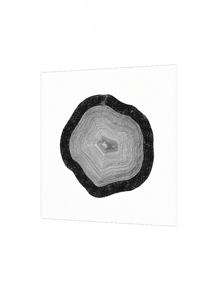 "Layers upon Layers" - Minimalist Poster (Wall Art) - White product image (2)