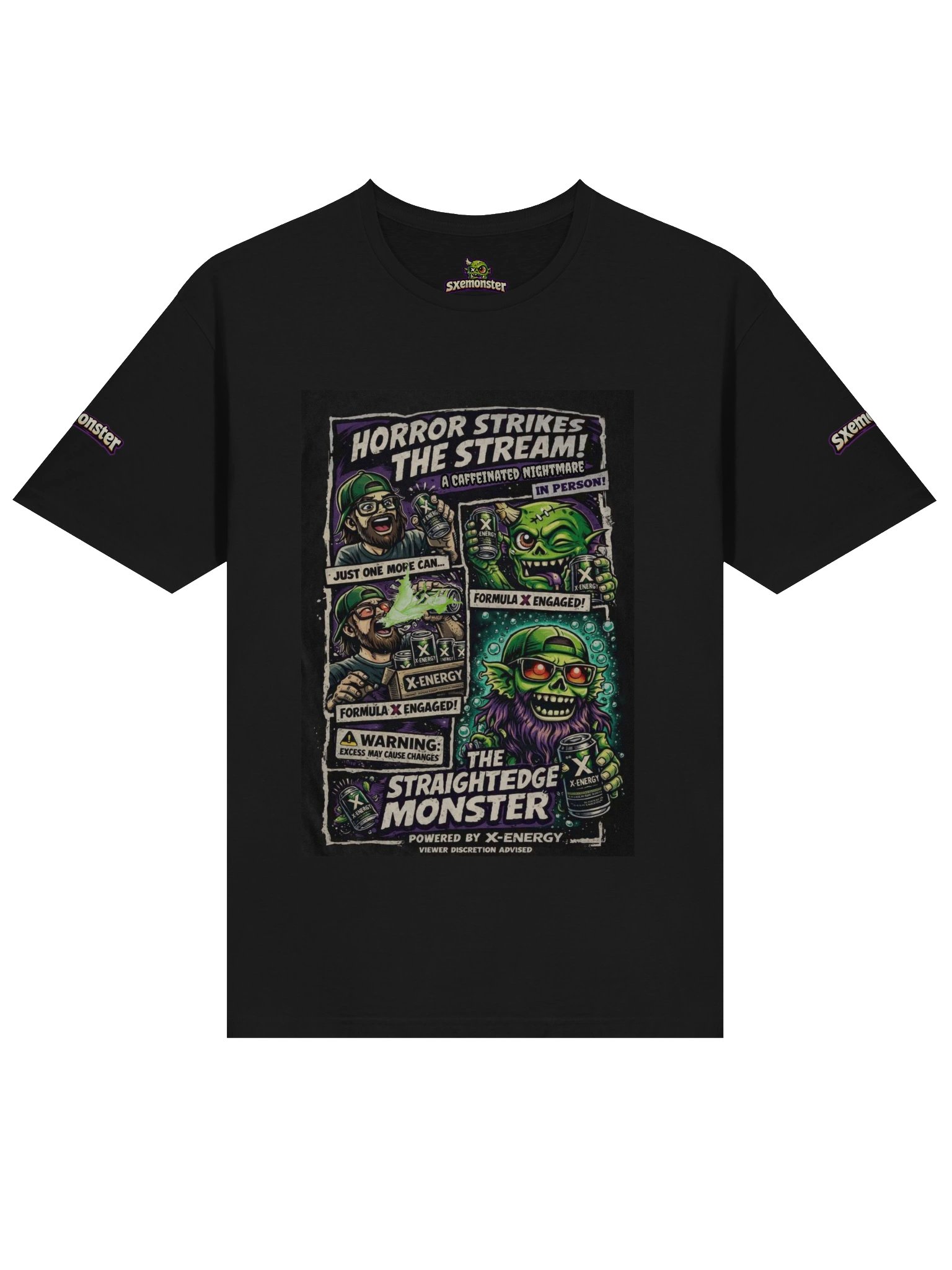 Straightedge Monster Lore Tee product image (3)