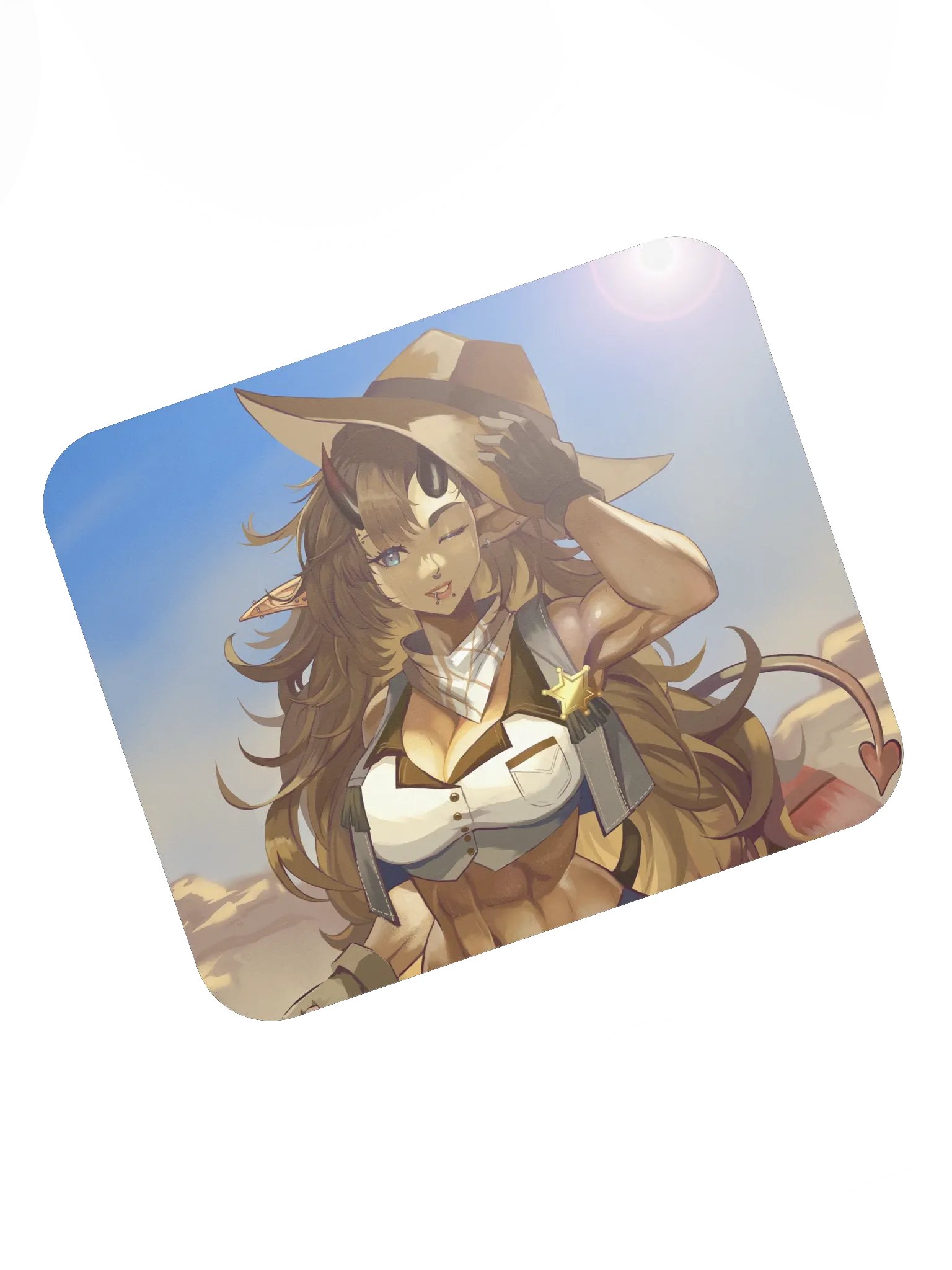 Desert Cowboy Mouse Pad product image (7)