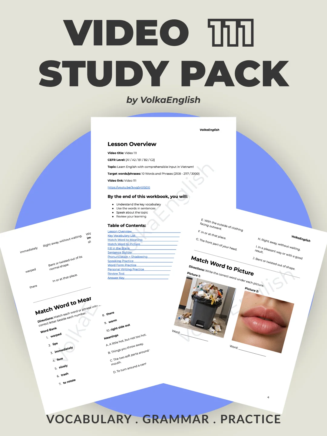 Video 111 Study Pack product image (1)