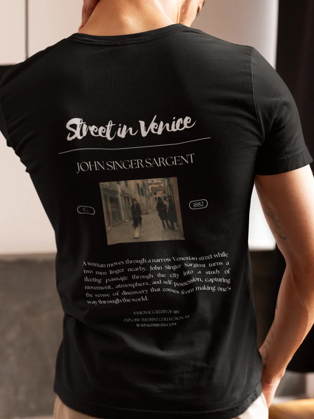 Street in Venice (John Singer Sargent) T-Shirt product image (3)