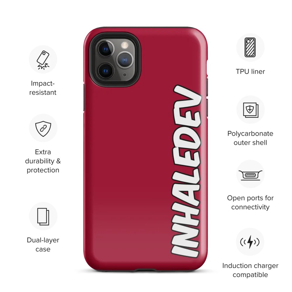 InhaleDev iPhone Tough Case product image (3)