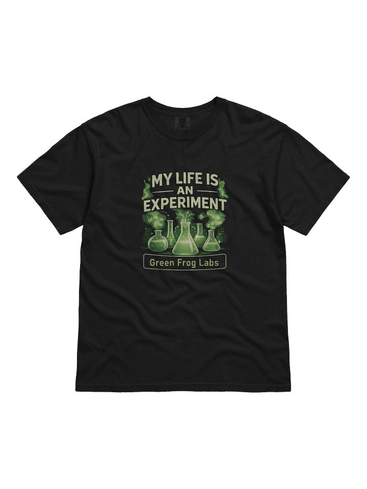 My Life Is An Experiment - Green Frog Labs T-Shirt product image (1)