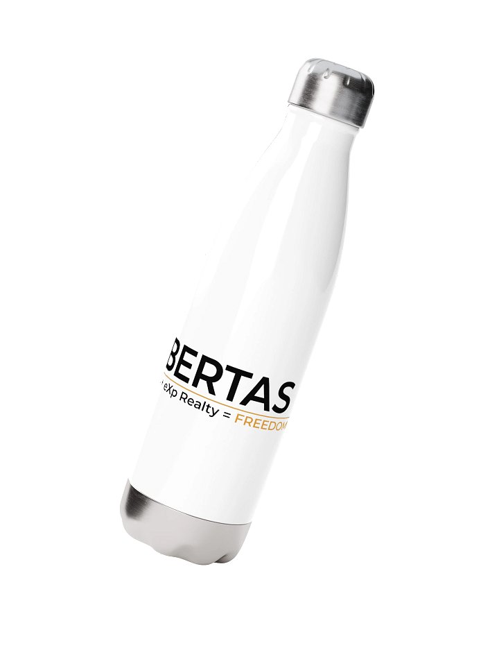 The Libertas - Freedom Hydration White Stainless Steel Water Bottle | Libertas x eXp Realty product image (2)