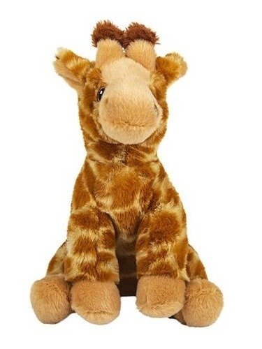 Cute 8" Earth Safe Giraffe Plush - Soft Eco-Friendly Baby Stuffed Toy product image (1)