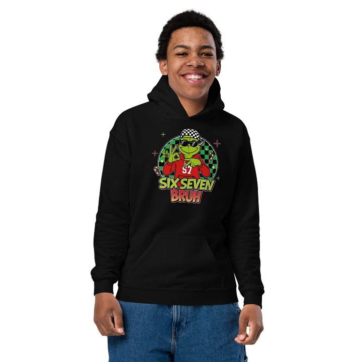 Grinch 67 Bruh Youth Hoodie product image (2)
