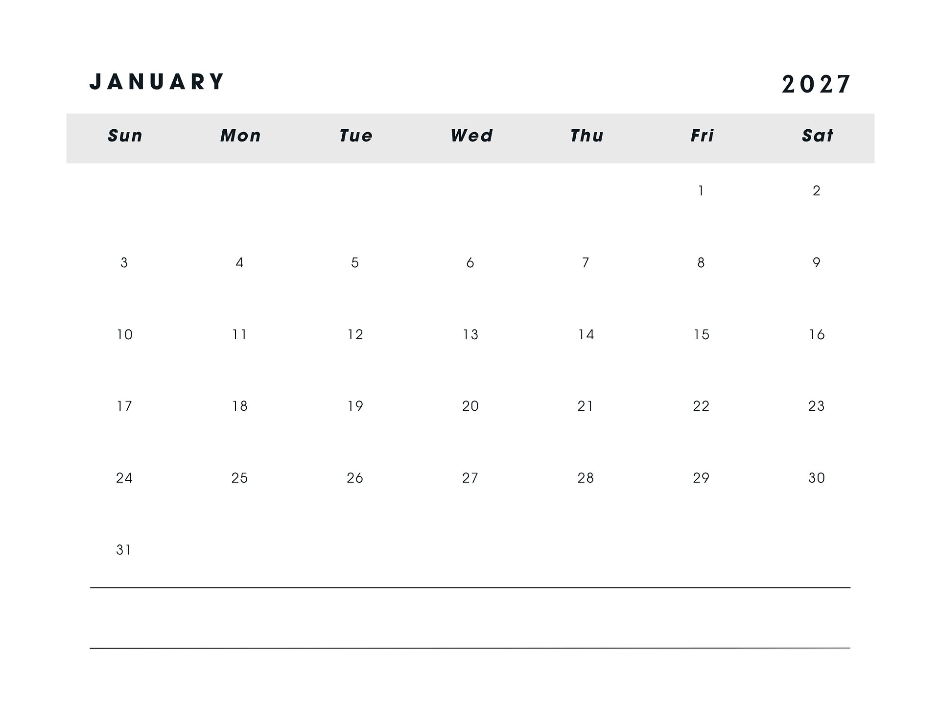 2026-2027 CALENDAR - Subscriber Exclusive Variant product image (3)