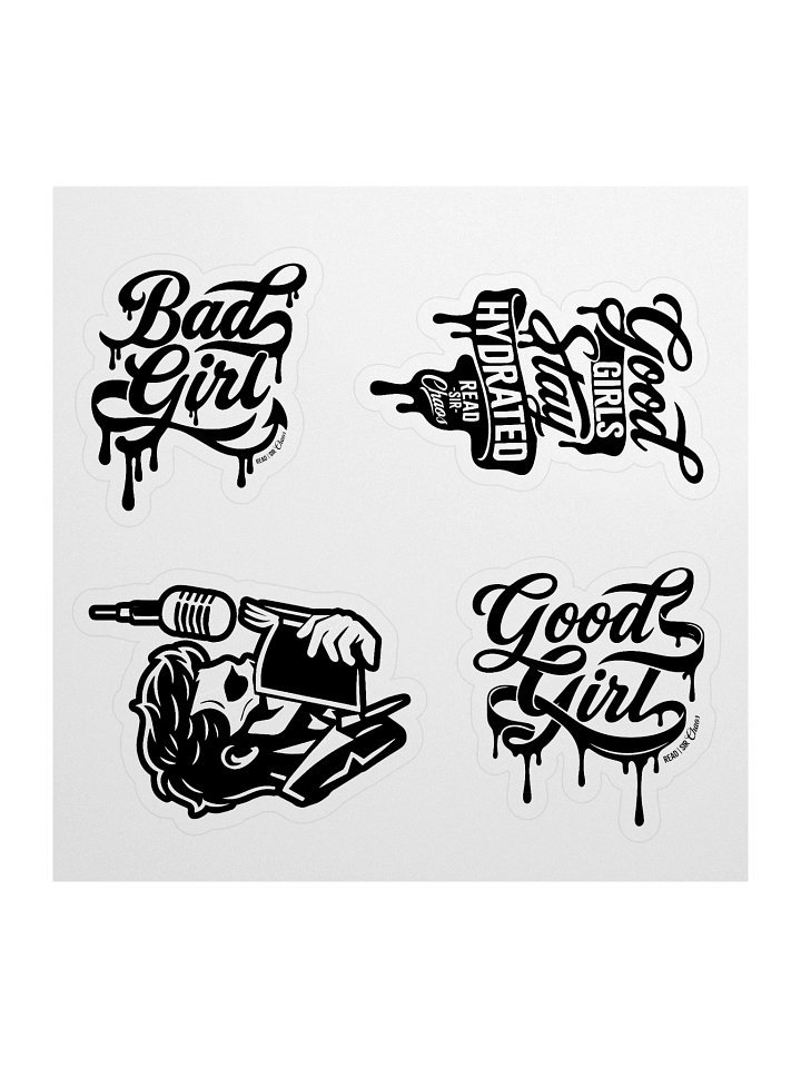 Black & White Sticker Sheet product image (1)
