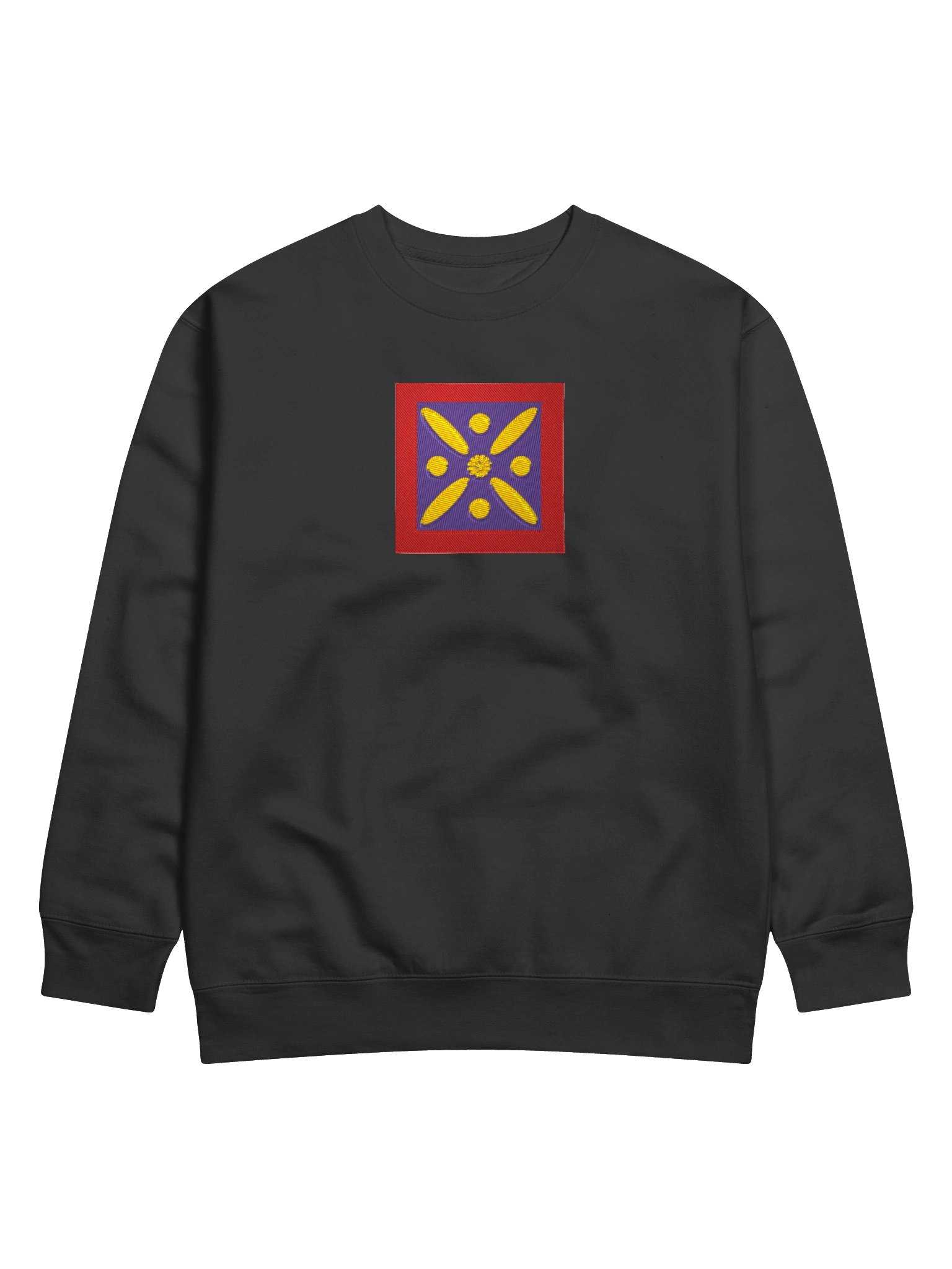 Derafsh Kaviani Sweatshirt, Persian Empire Large Embroidery Pride product image (1)