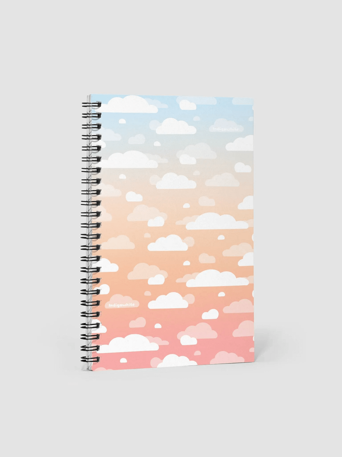 Sunrise Notebook | Indigo White