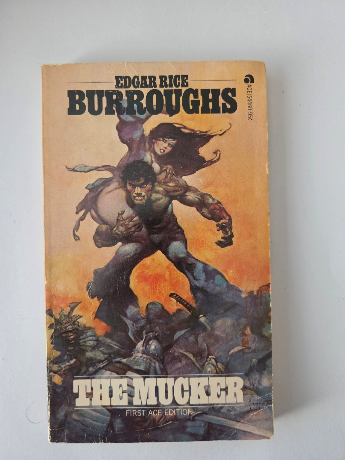 Vintage Edgar Rice Burroughs The Mucker – First Ace Edition Paperback – Ace 54460 product image (1)