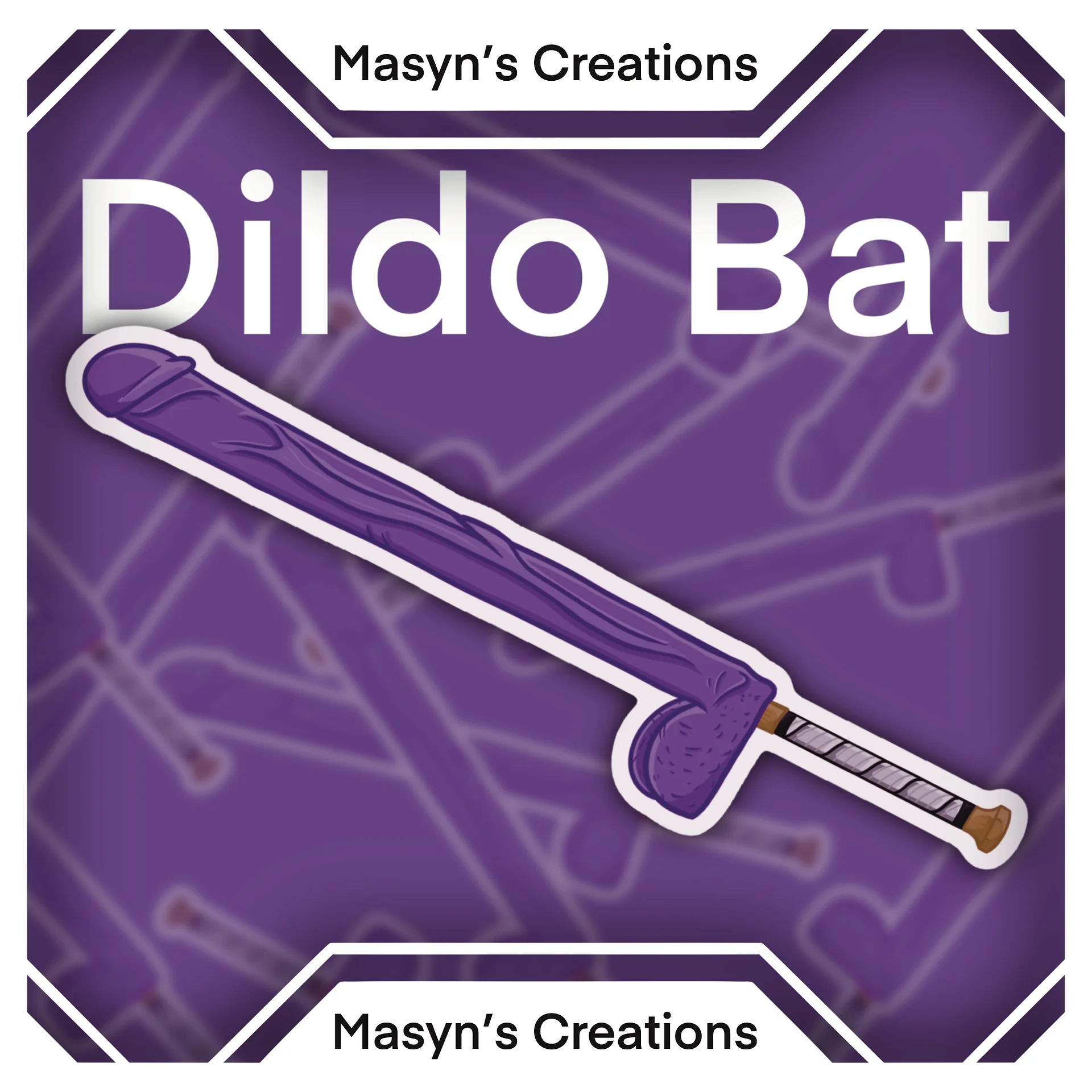 Dildo Bat Sticker product image (1)