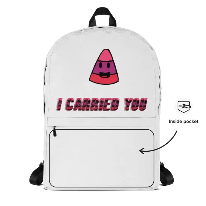 I CARRIED YOU - Backpack product image (2)