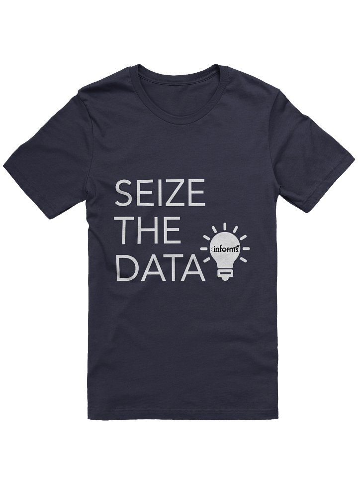 Navy "Seize The Data" T-Shirt product image (1)