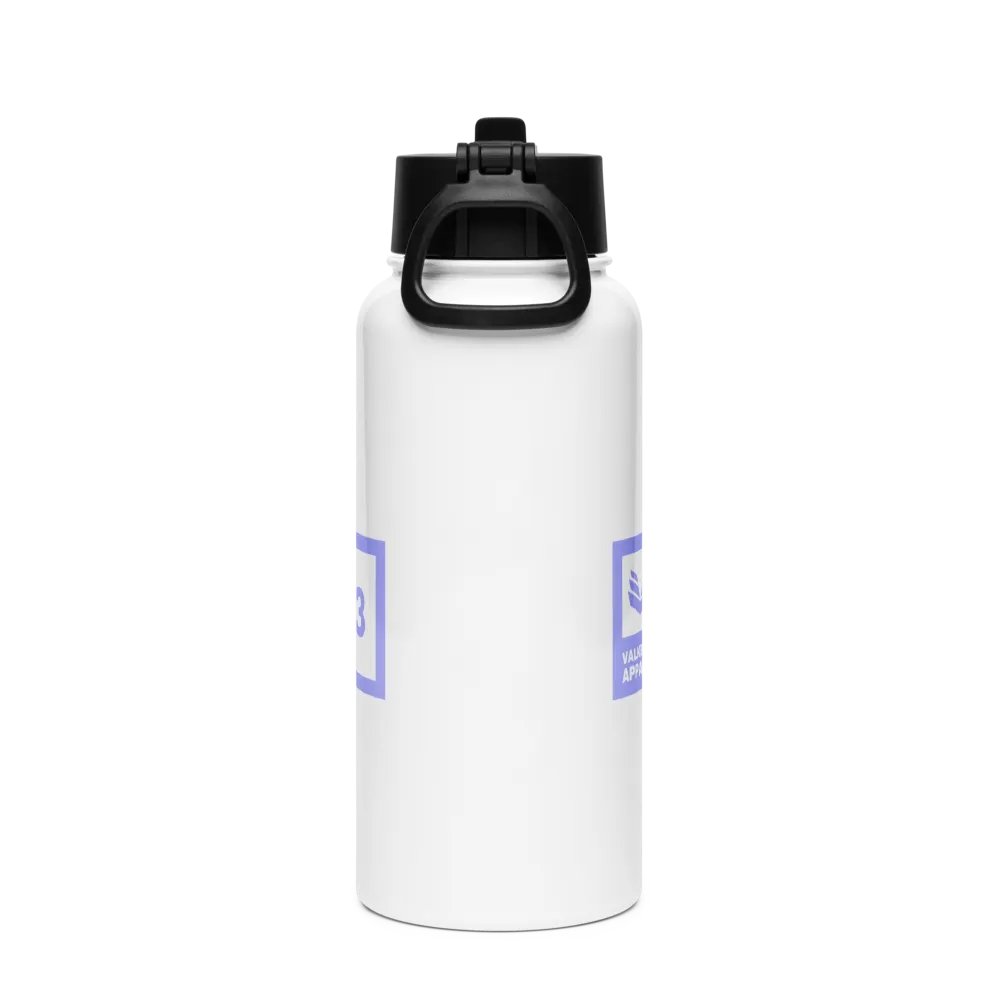 Kittykat23 Water Bottle with Straw Lid - Violet product image (2)