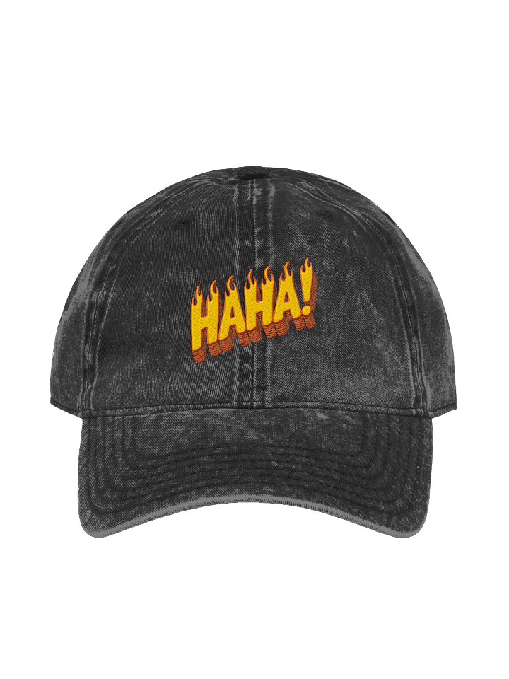 HAHA Flame On! Retro Otto Vintage Dad Hat product image (1)