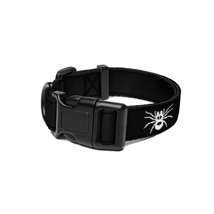 "My other dog is a tarantula" dog collar product image (1)