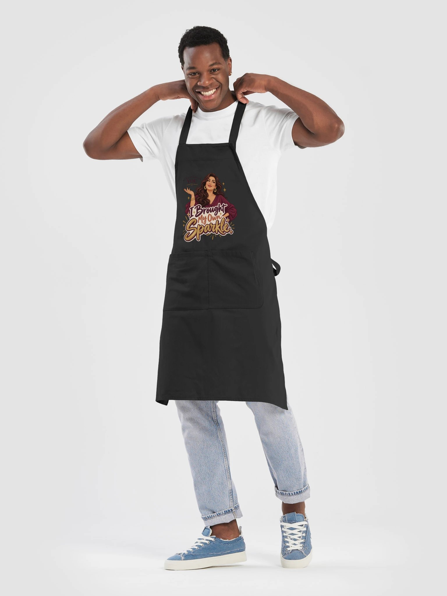 Brought My Own Sparkle Organic Apron product image (13)
