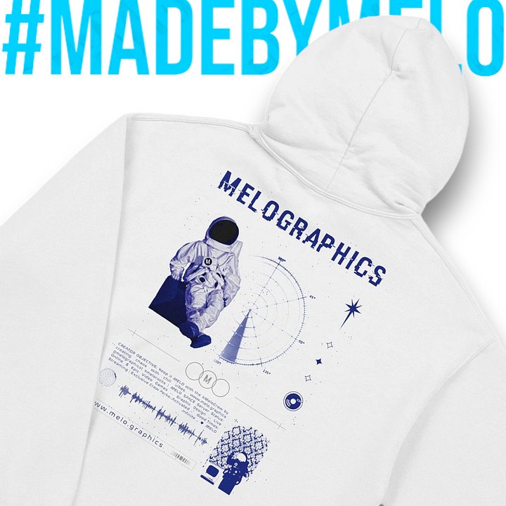 Darkspace Style - Basic Hoodie | #MadeByMELO product image (1)