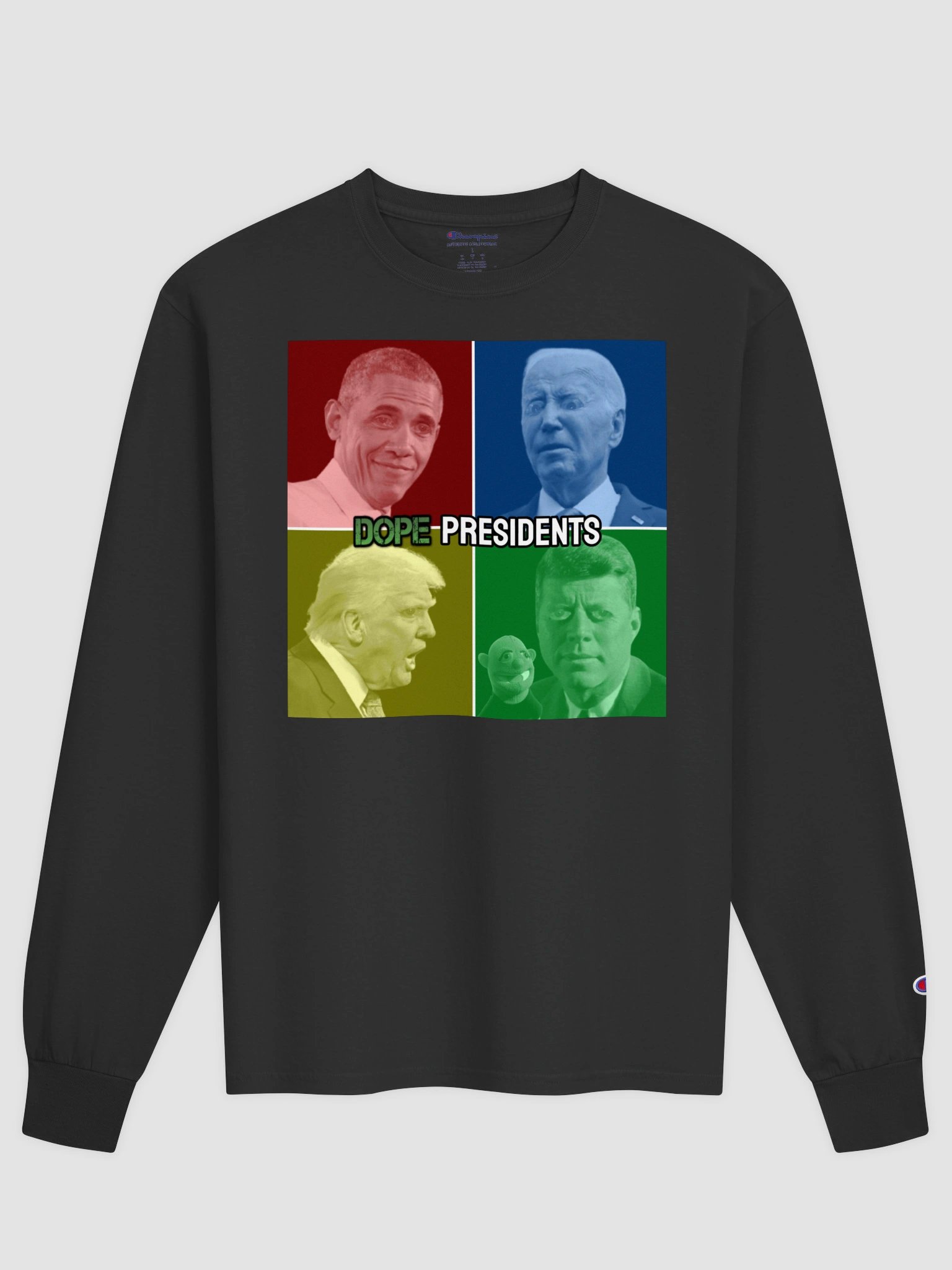 Classic Dope Presidents Long Sleeve Shirt product image (1)