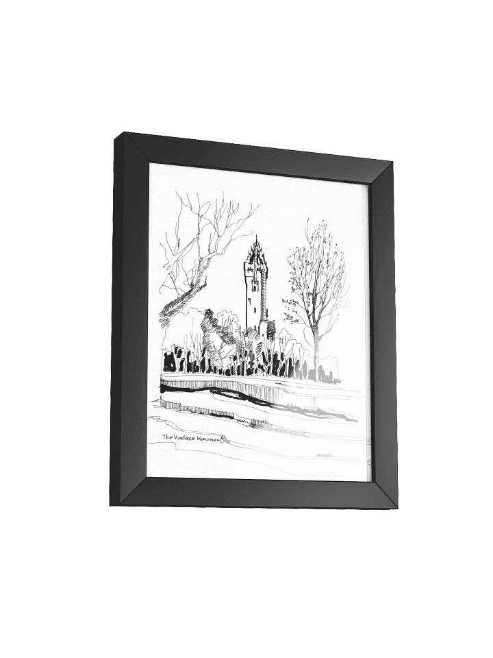 The Wallace Monument - Framed Poster product image (2)