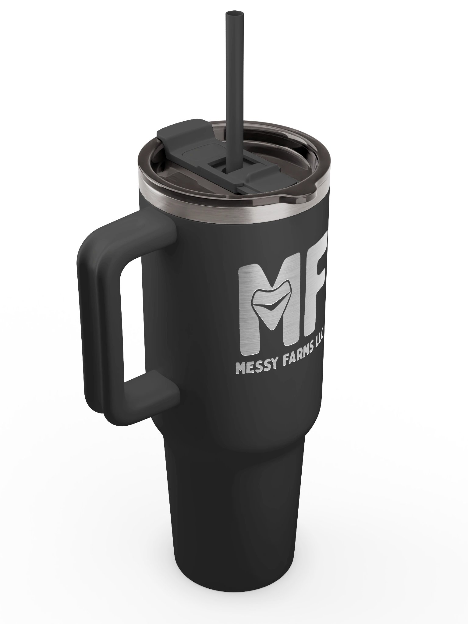 Messy Farms Logo 40oz Travel Tumbler product image (26)