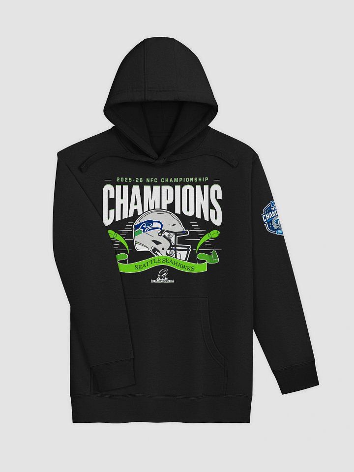 Seahawks 2025-26 NFC Championship Hoodie - seahawks championship product image (2)