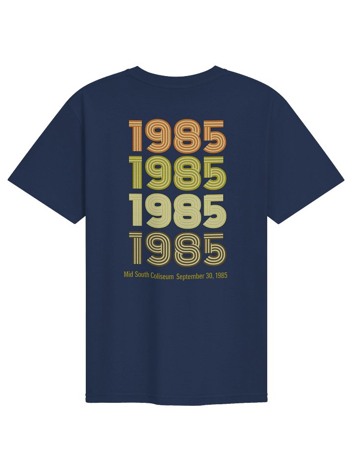 Cheap Pop – Mid‑South 1985 Tee (Navy) product image (2)