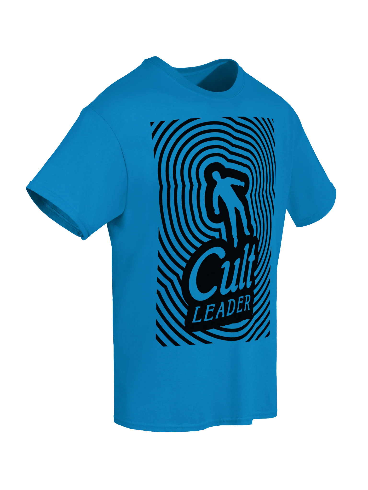 Cult Leader Minimal Blue T-shirt product image (2)