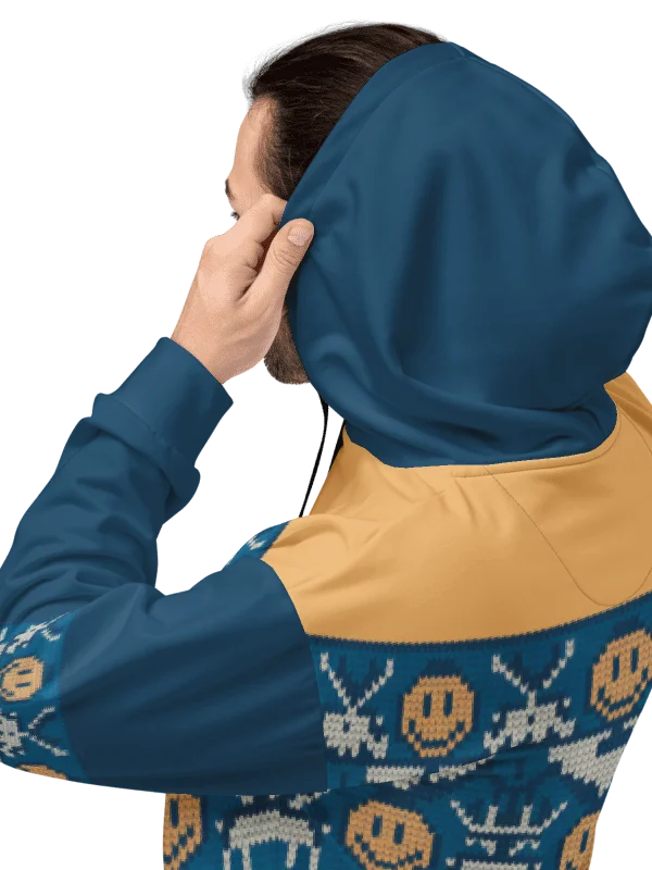Retro Pixel Invader Hoodie – Classic Gamer Edition product image (9)