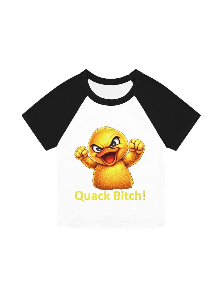Quack Bitch w/Duckie croptop product image (1)