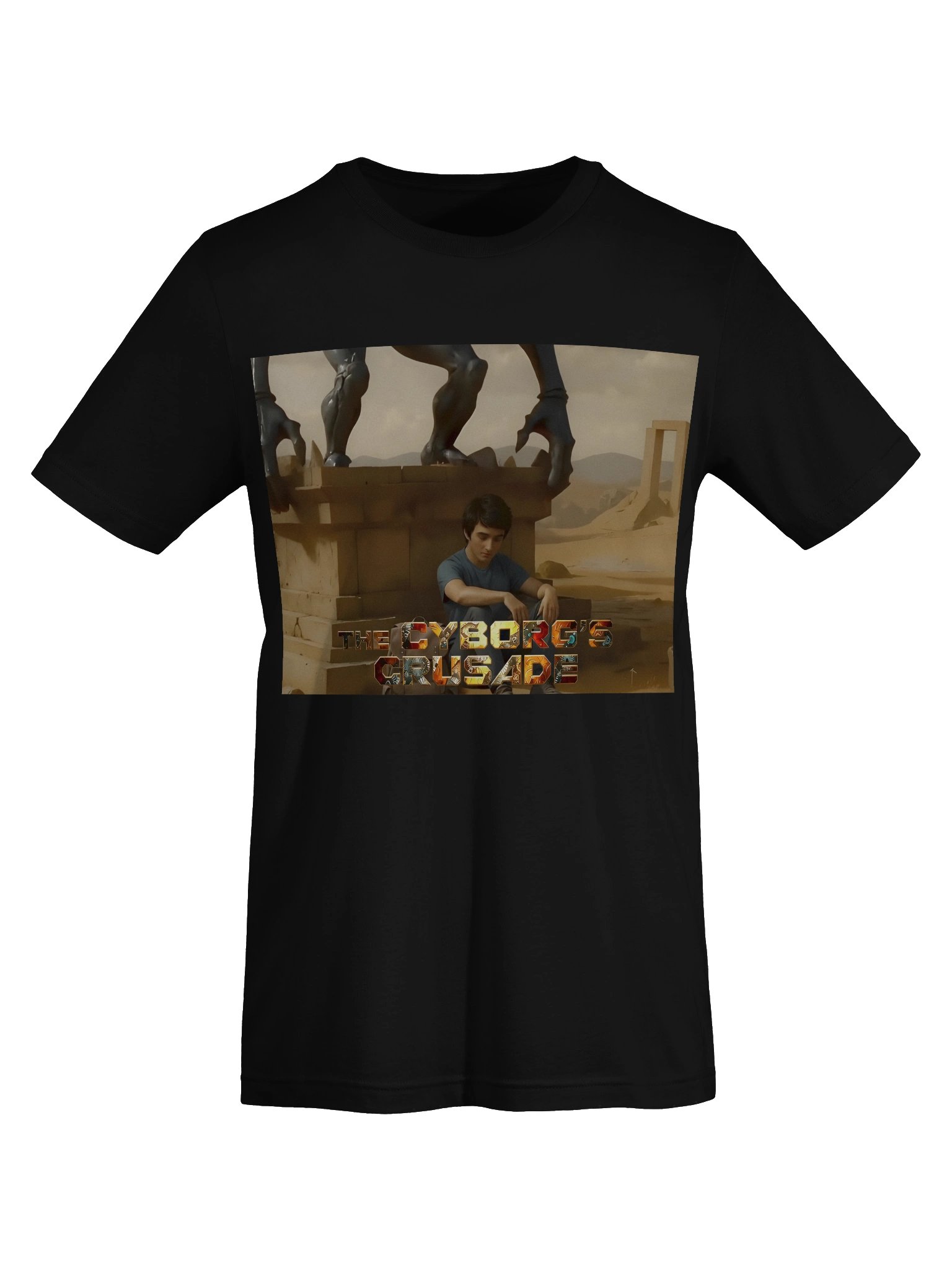 A T-Shirt Featuring James Hunter Sitting at the Mysterious Statue product image (7)