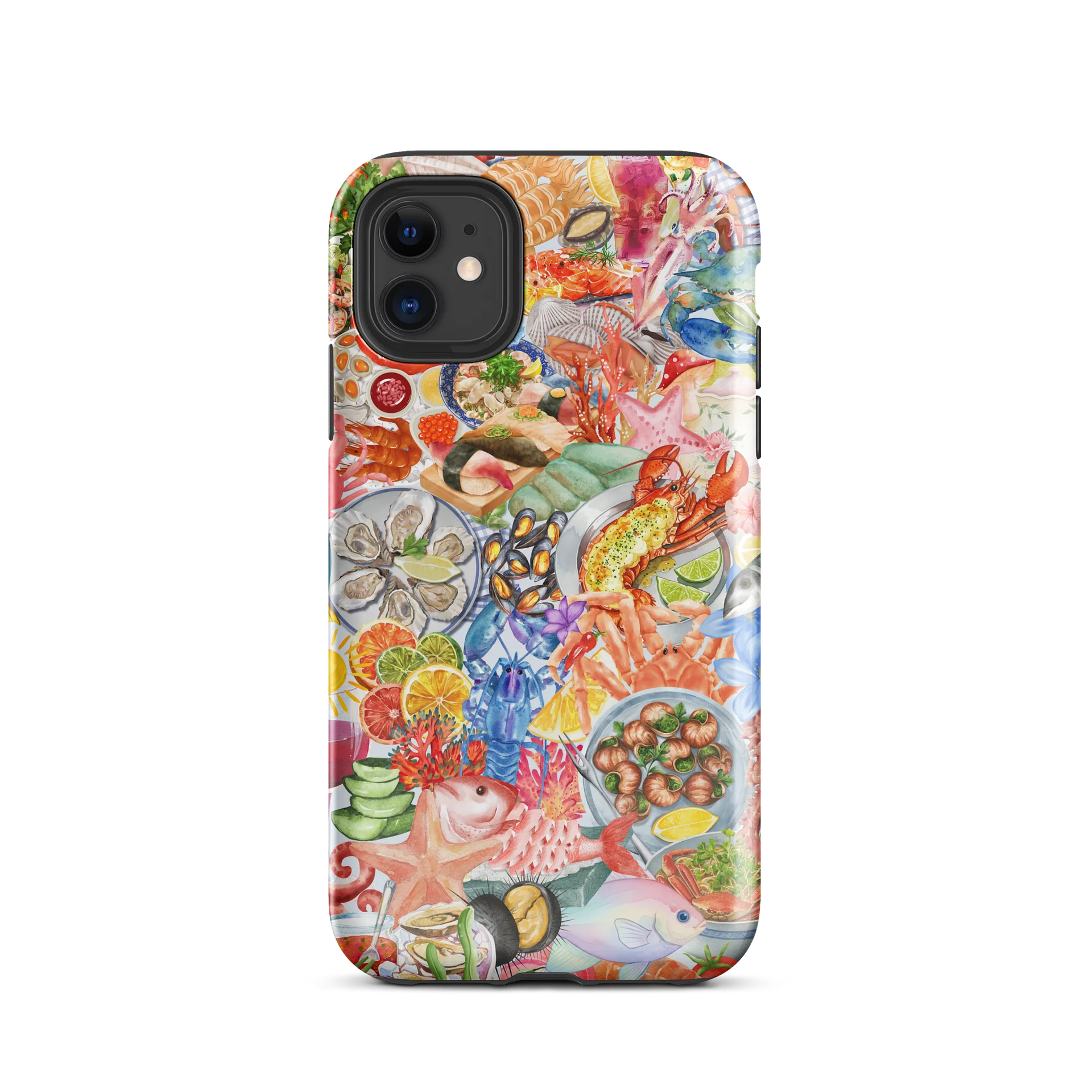 Fresh Seafood Coastal Vibes Collage Phone Case product image (28)