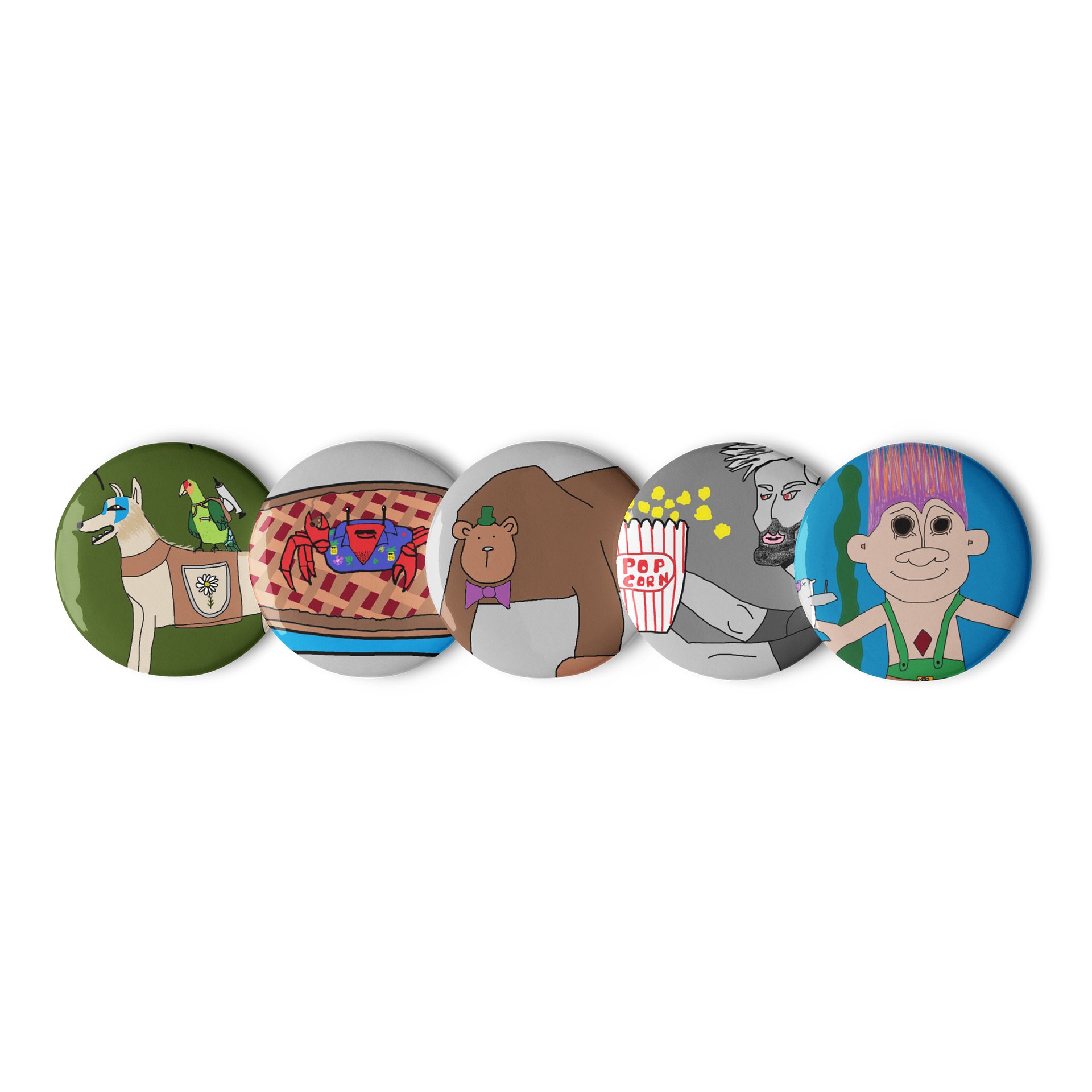 Mozz Ross Assorted Pins 2 product image (1)