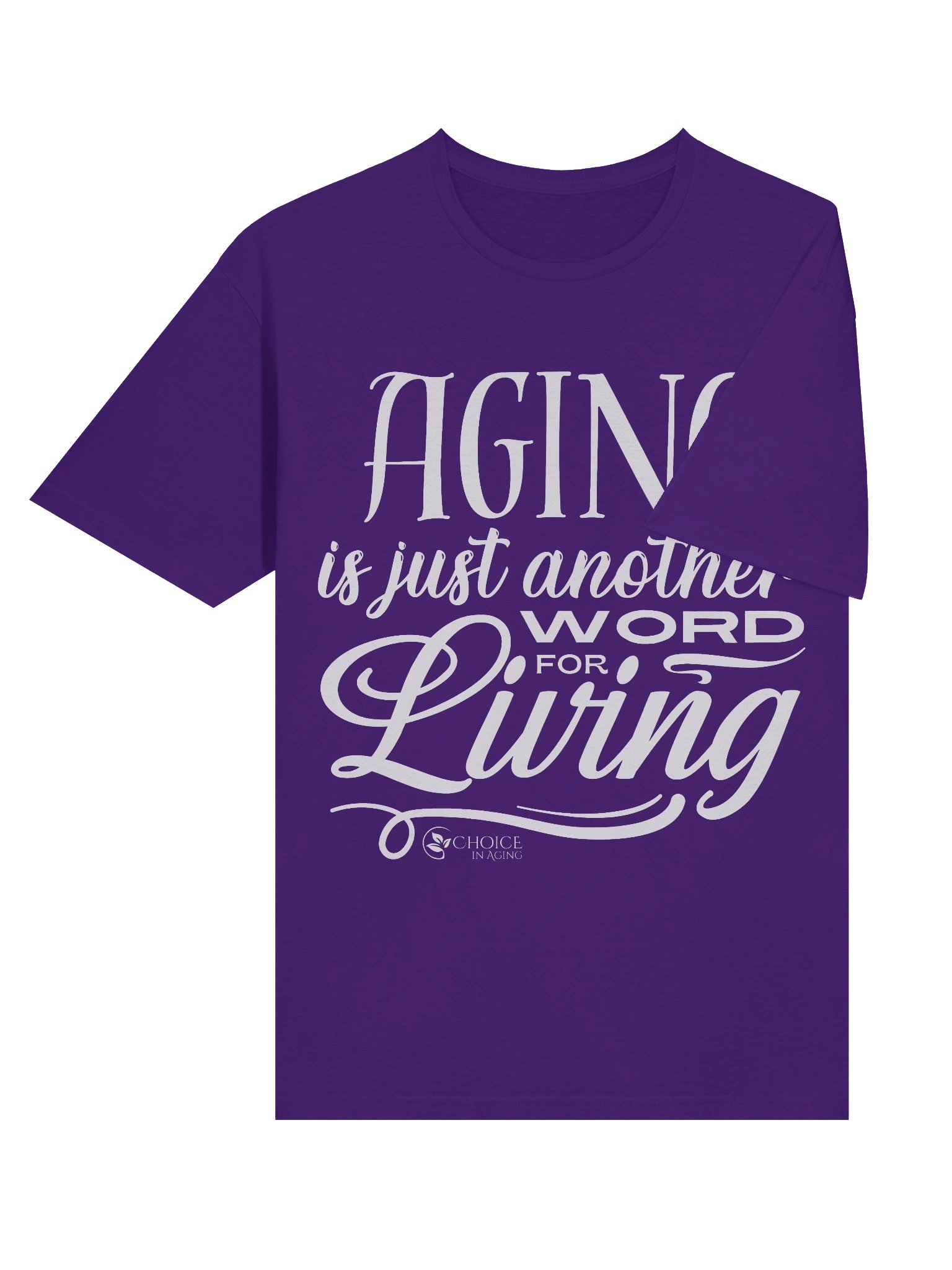 Unisex Softstyle T-Shirt by Gildan - "Aging is Just Another Word for Living" product image (8)