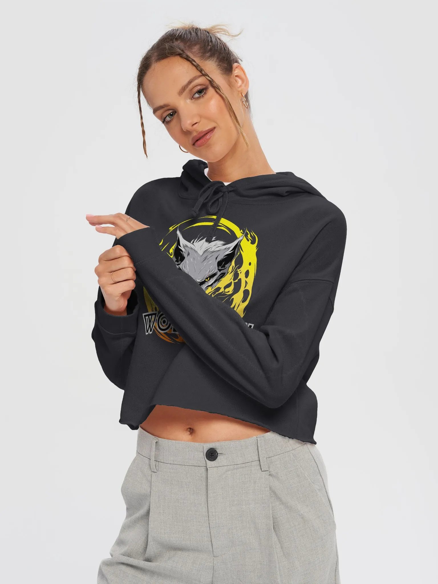 Women's WOLFPACK Crop Hoodie product image (16)